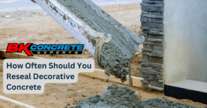 How Often Should You Reseal Decorative Concrete