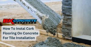 How To Instal Cork Flooring On Concrete For Tile Installation