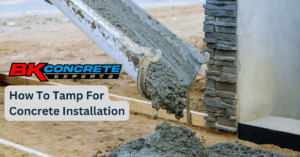 How To Tamp For Concrete Installation