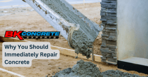 Why You Should Immediately Repair Concrete