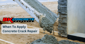 When To Apply Concrete Crack Repair